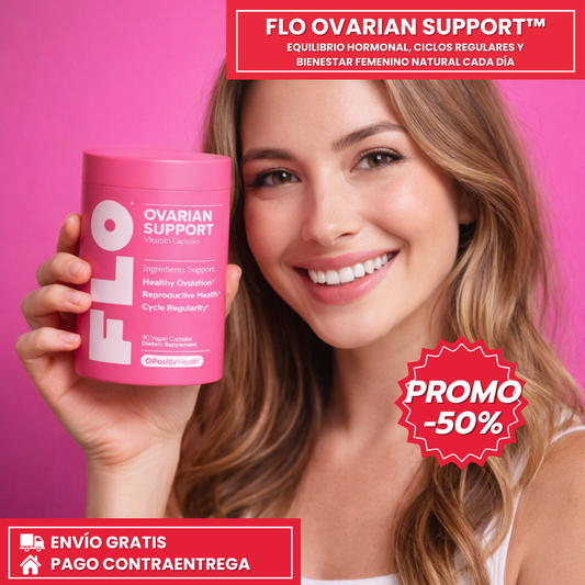 Flo Ovarian Support: Equilibro Hormonal y Ciclos Regulares