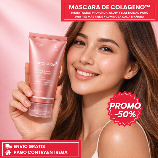 Mascara Colágeno Medicube: Piel más firme, luminosa, y elastica