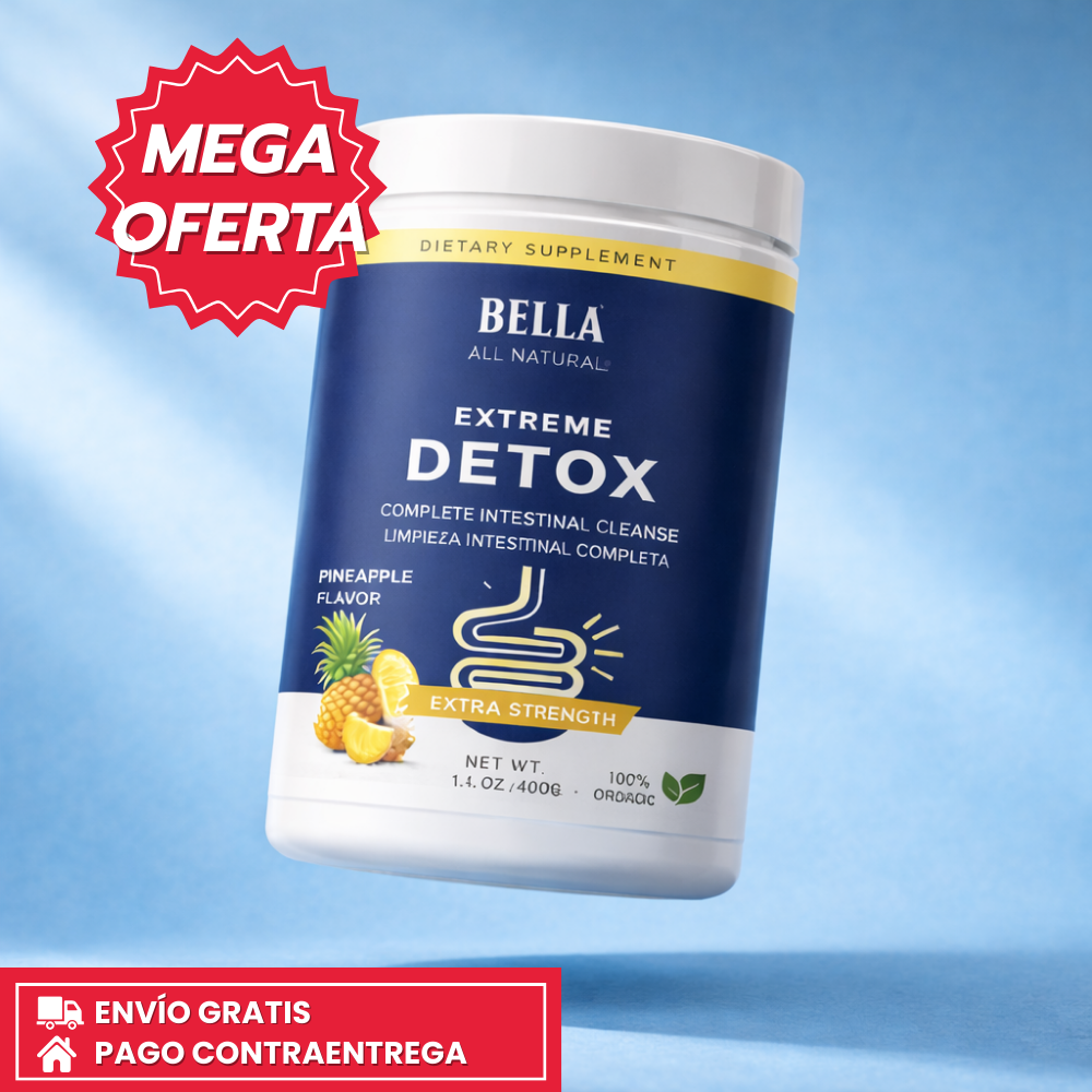 Bella All Naturals: Polvo para Bajar la Barriga Inflamada y Apoyar la Regularidad