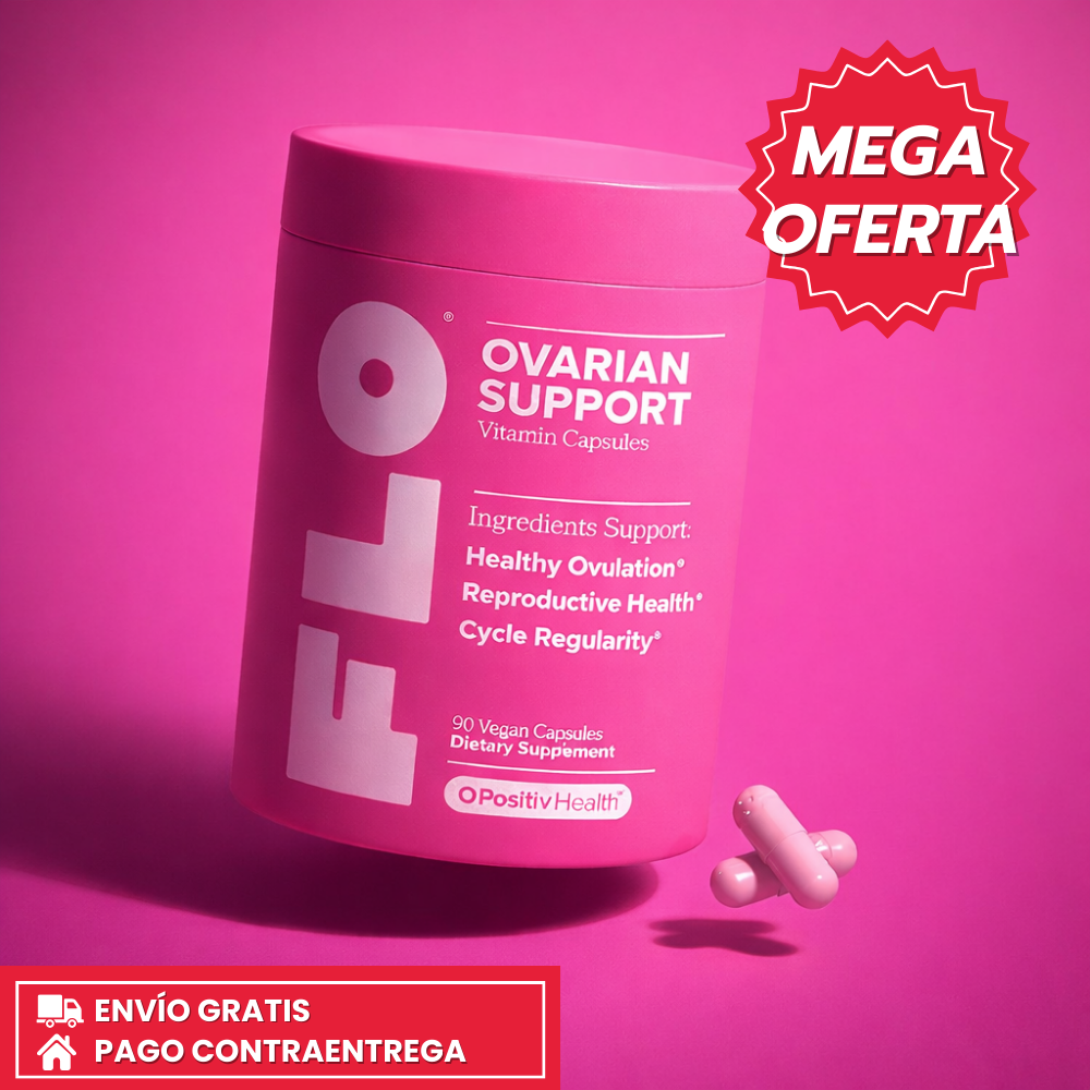 Flo Ovarian Support: Equilibro Hormonal y Ciclos Regulares