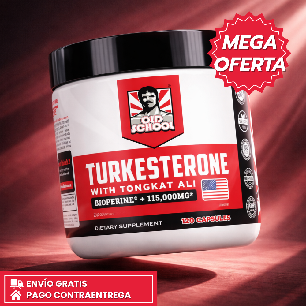 Turkesterona: Fuerza + Resistencia + Potencia Sexual