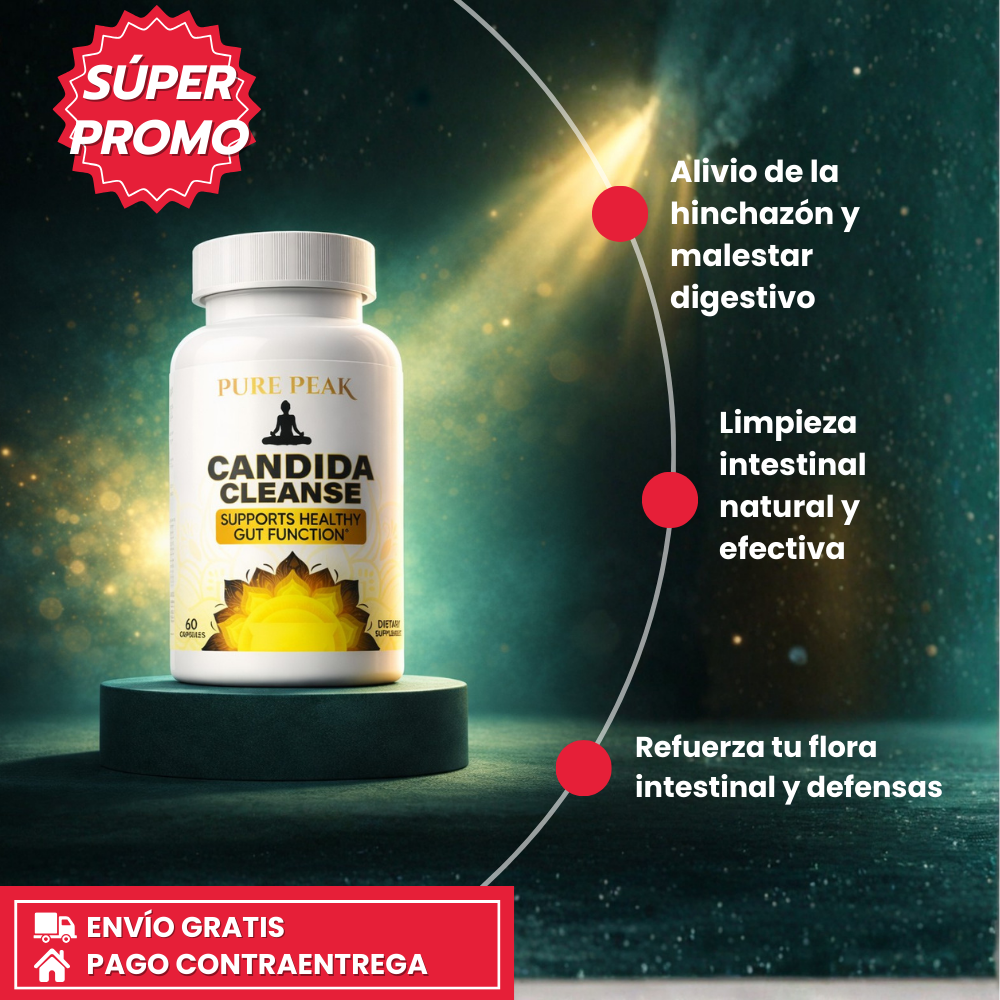 Candida Cleanse: Alivio digestivo y menos hinchazón