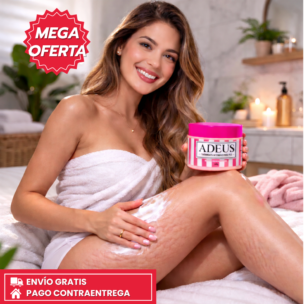 Crema Adeus: Elimina la Celulitis y las Estrias