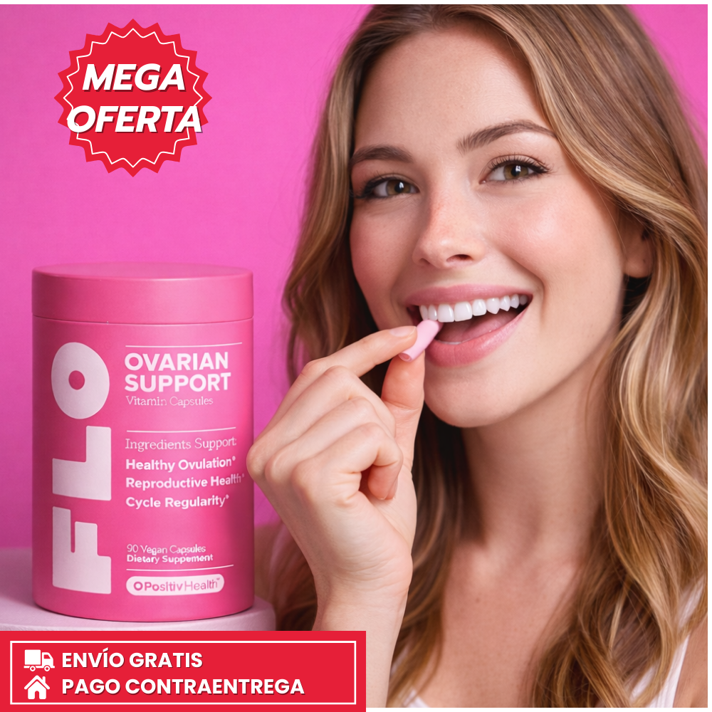 Flo Ovarian Support: Equilibro Hormonal y Ciclos Regulares